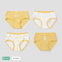 4pcs Kid Girl Sweet Fruits and Vegetables  Underwear Set