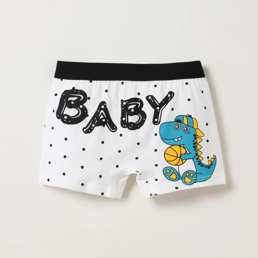 [SC8L4-20794317] Dinosaur Toddler/Kid Boys' Underwear Cotton Shorts 