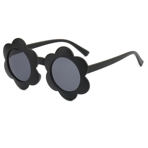 [SC8L4-20546953] Kids Fashion Flower Shape Frame Decorative Glasses (With Glasses Case)