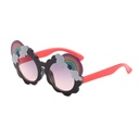 Kids Cartoon Rainbow Glasses Decorative Glasses (With Glasses Case)